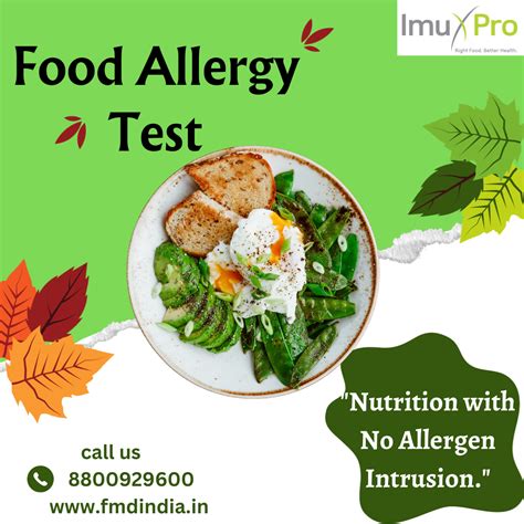 test to determine food allergies